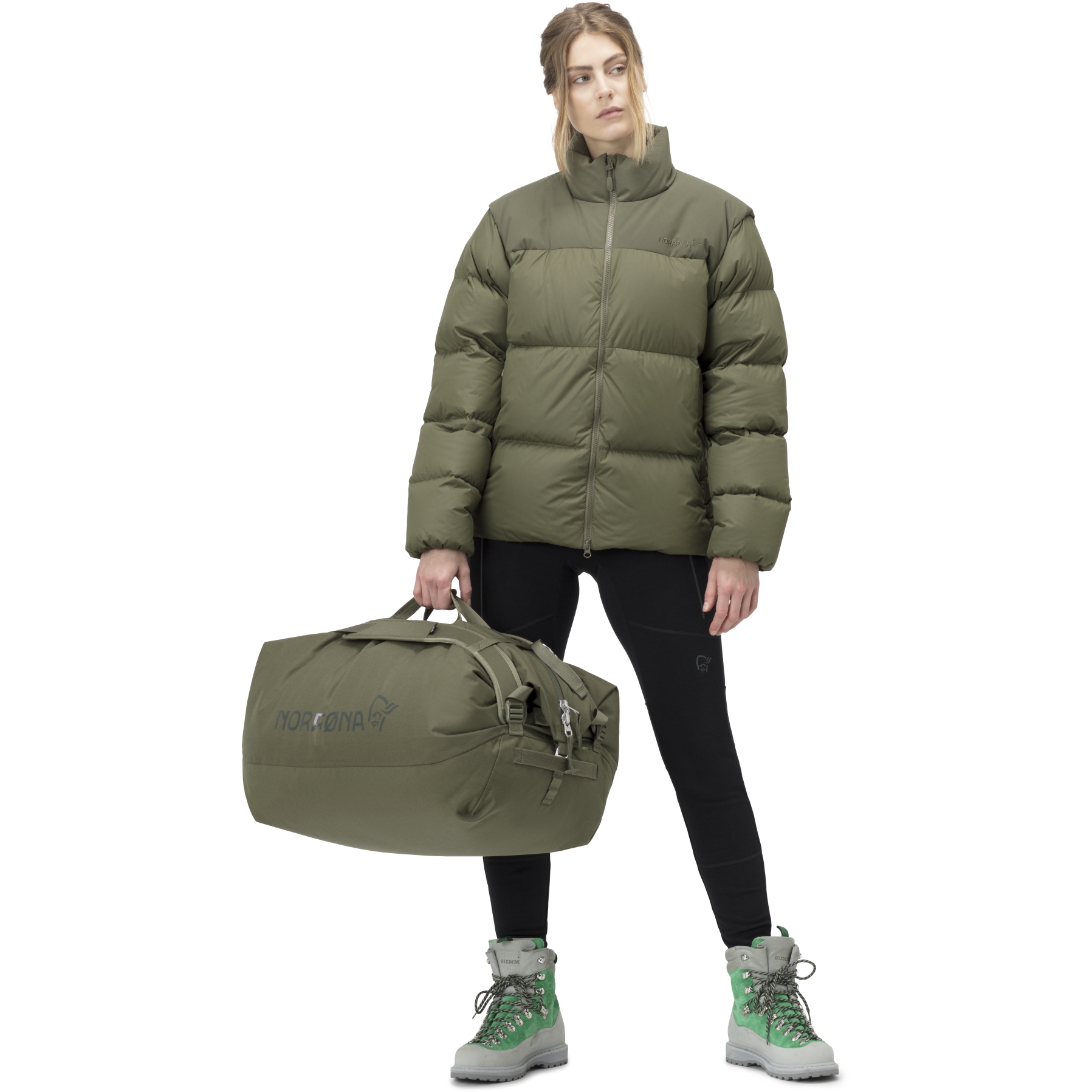 Norrona Duffel Bag 70l - Olive Night | BIKE24