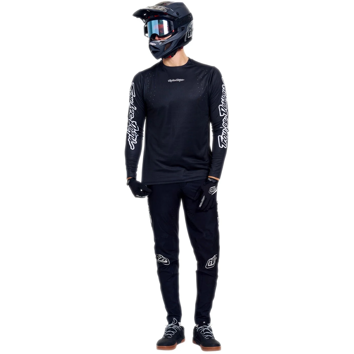 Troy Lee Designs Sprint Pro Long Sleeve Jersey Men - Mono Black