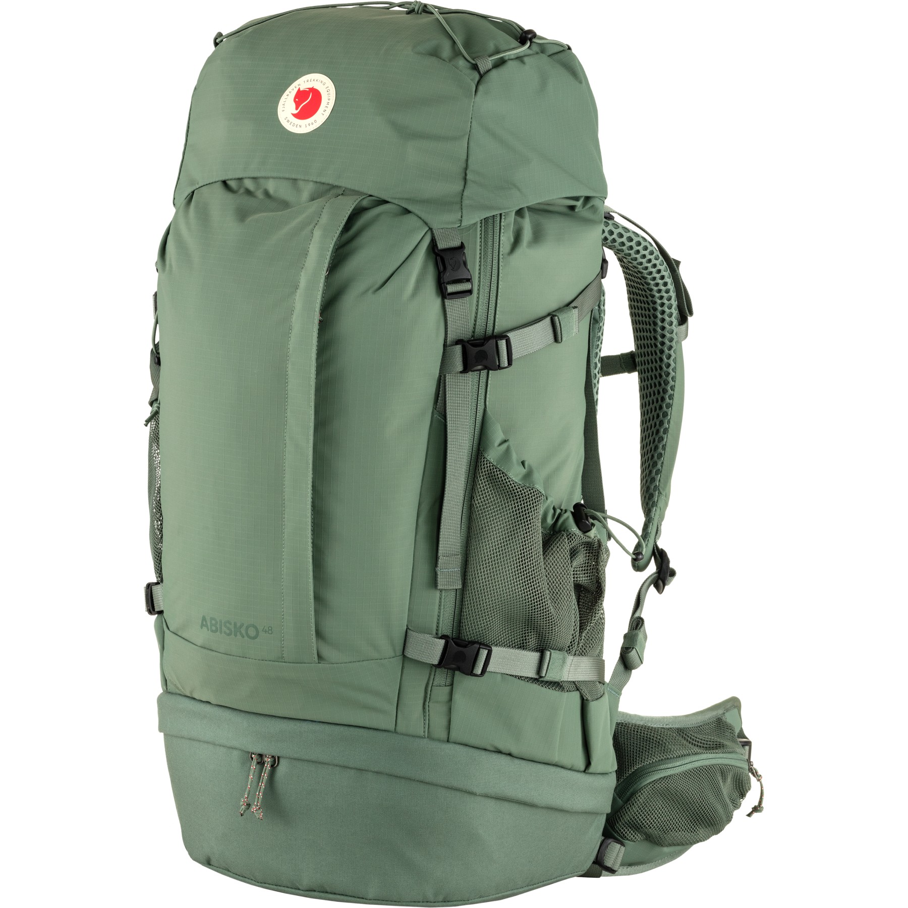 Bild von Fjällräven Abisko Trek 48L Rucksack - S/M - patina green