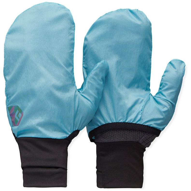 Picture of Black Diamond Deploy Wind Hood Gloves - Carbon-Glacier