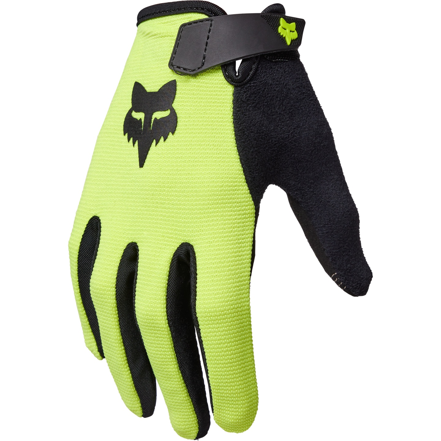 Picture of FOX Ranger MTB Full Finger Gloves Youth - fluorescent yellow