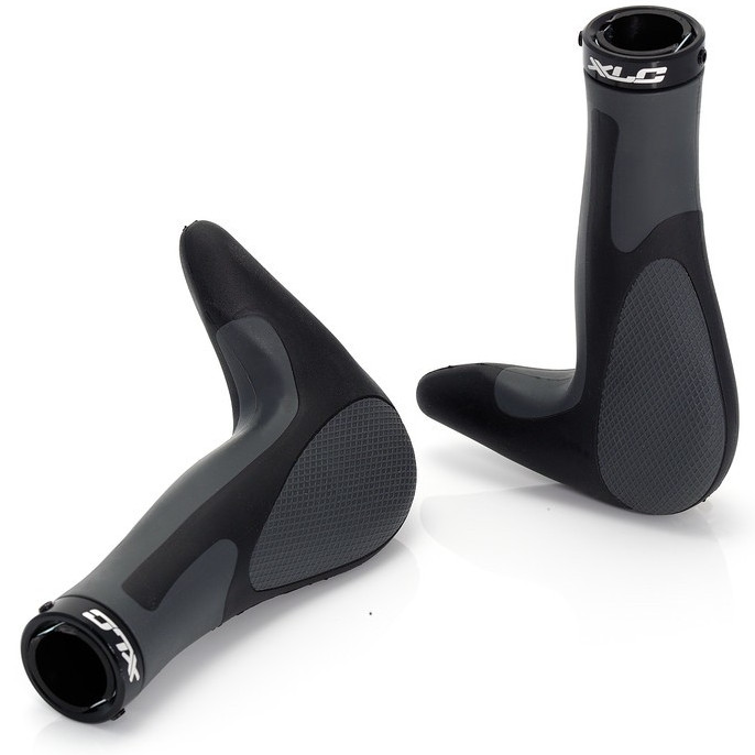 Picture of XLC GR-G16 Hitch Grips - black/grey