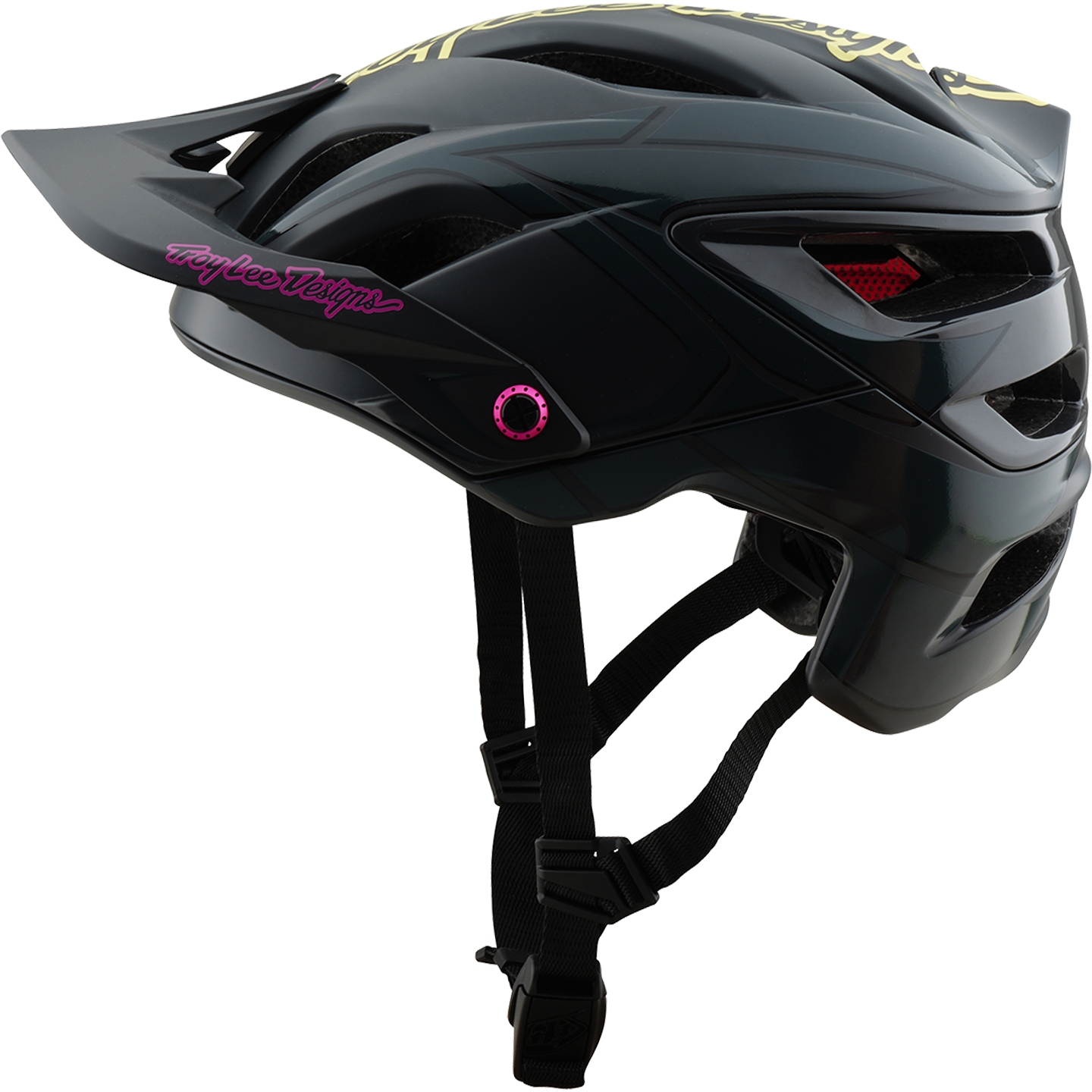 Produktbild von Troy Lee Designs A3 MIPS Helm - Ghostwing Charcoal