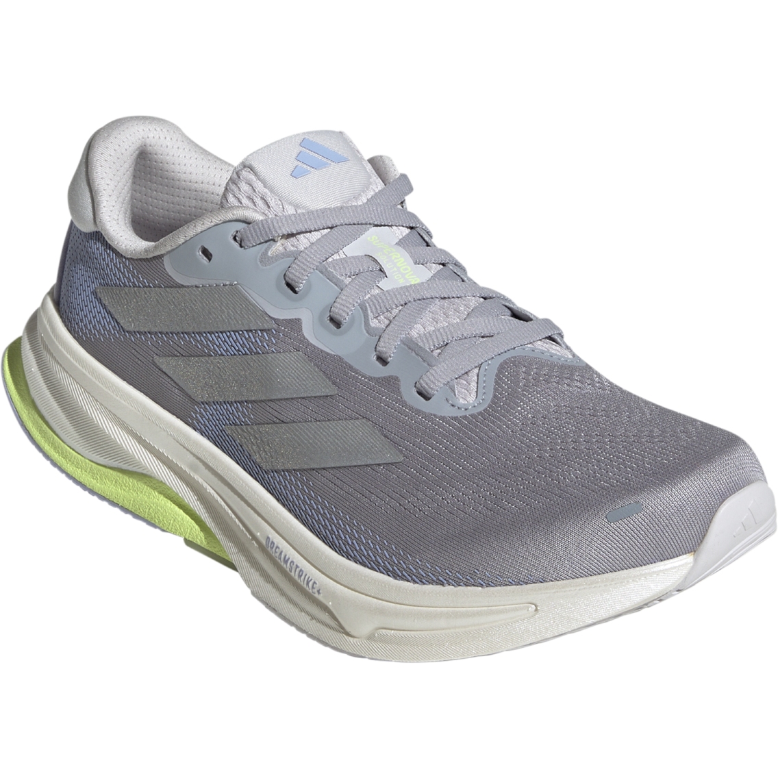 Productfoto van adidas Supernova Solution 2 Hardloopschoenen Dames - halo silver/silver metal/violet tone IH8715