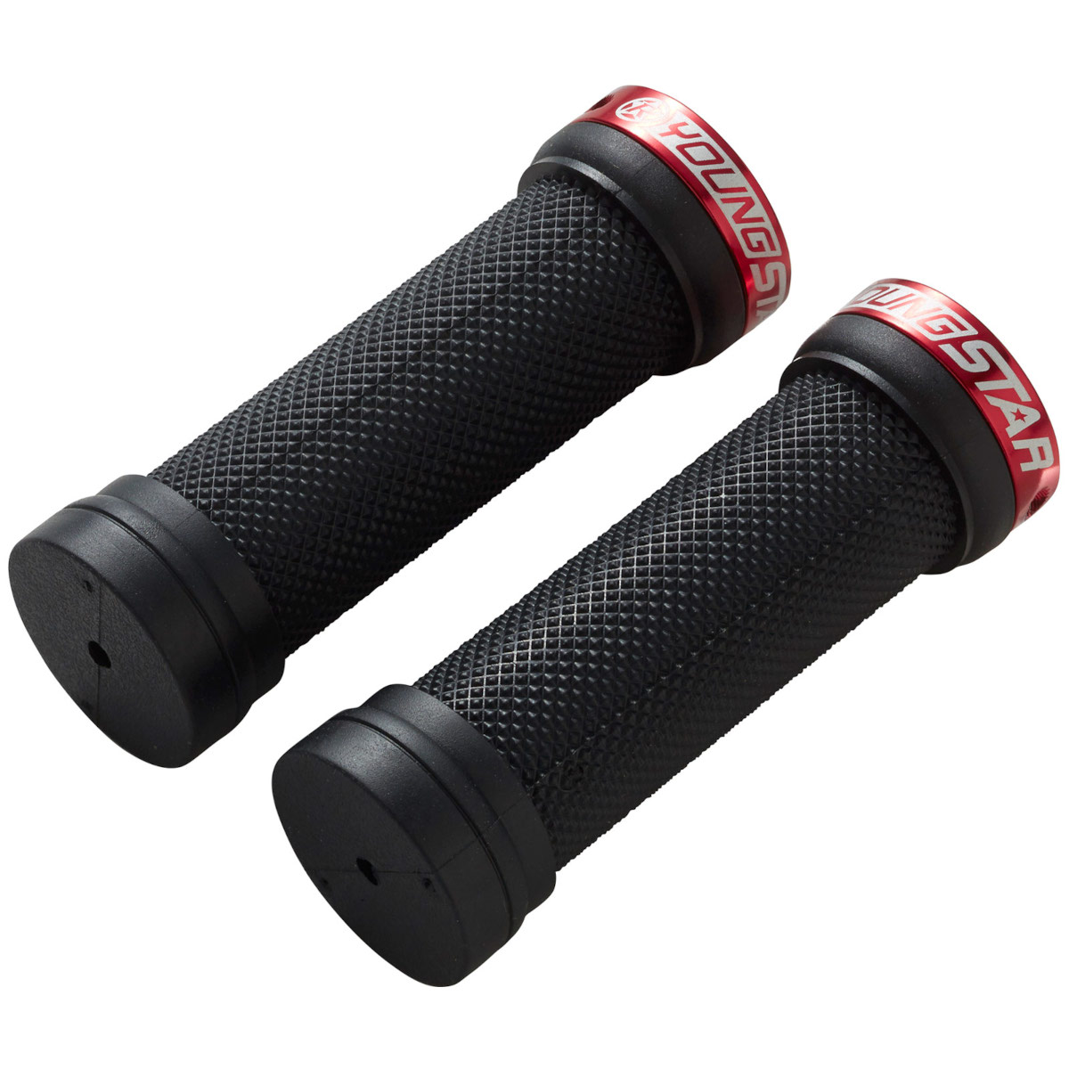 Produktbild von Reverse Components Youngstar Lock-On Griffe | 28mm - black/red