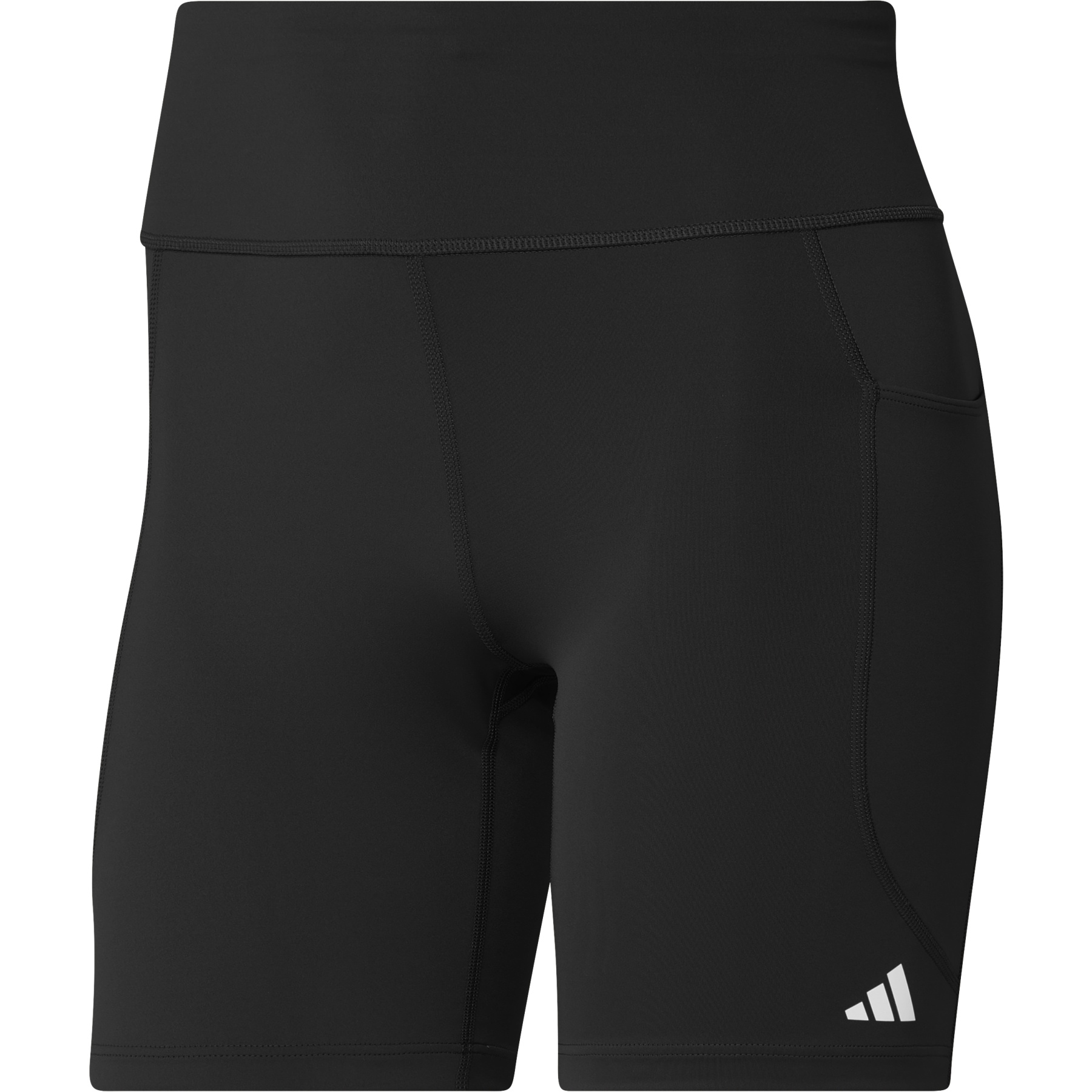 Image of adidas Dailyrun 5" Shorts Women - black/white IU1655