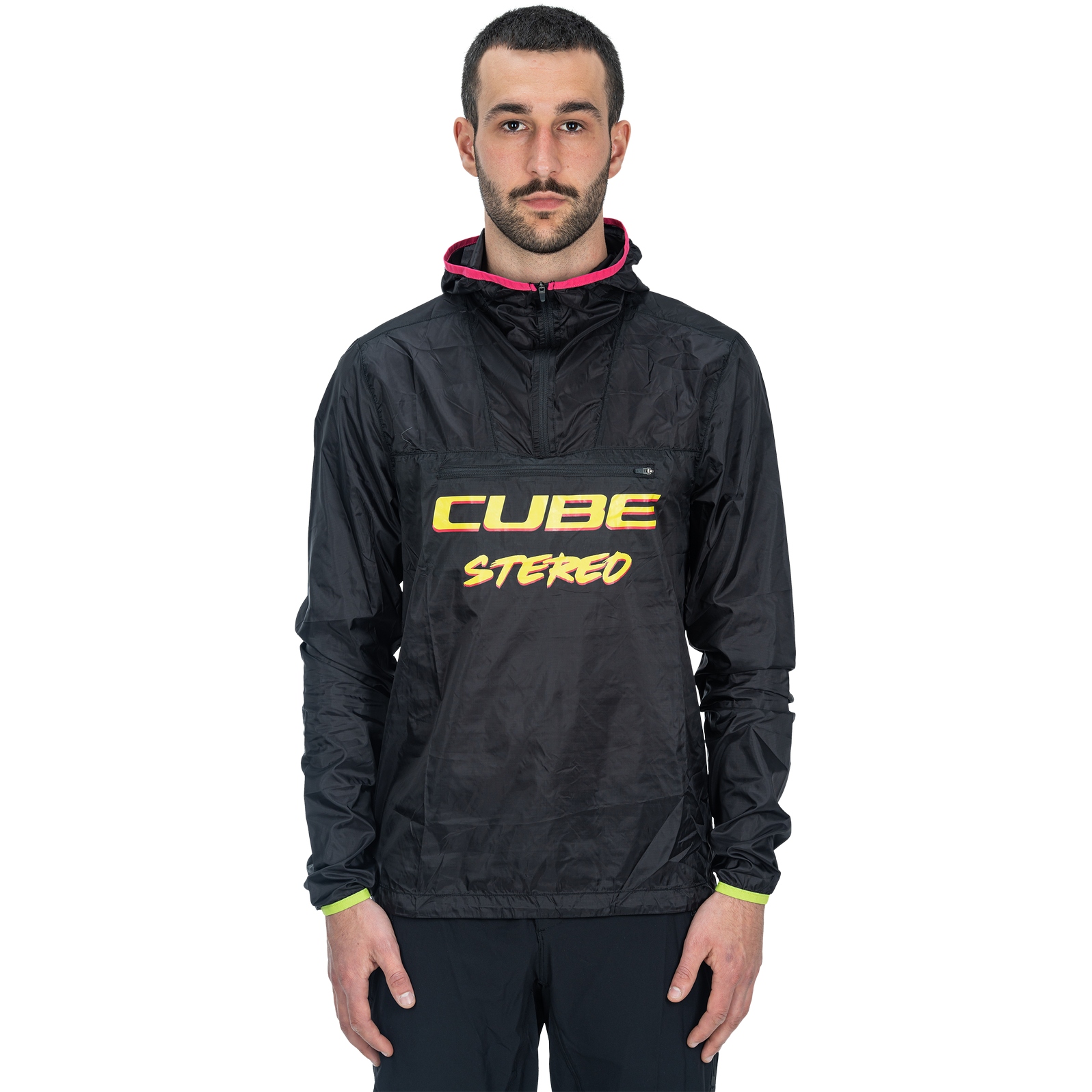 CUBE VERTEX STASH Windjacke Herren Schwarz BIKE24 CUBE VERTEX STASH Windjacke Herren Schwarz BIKE24