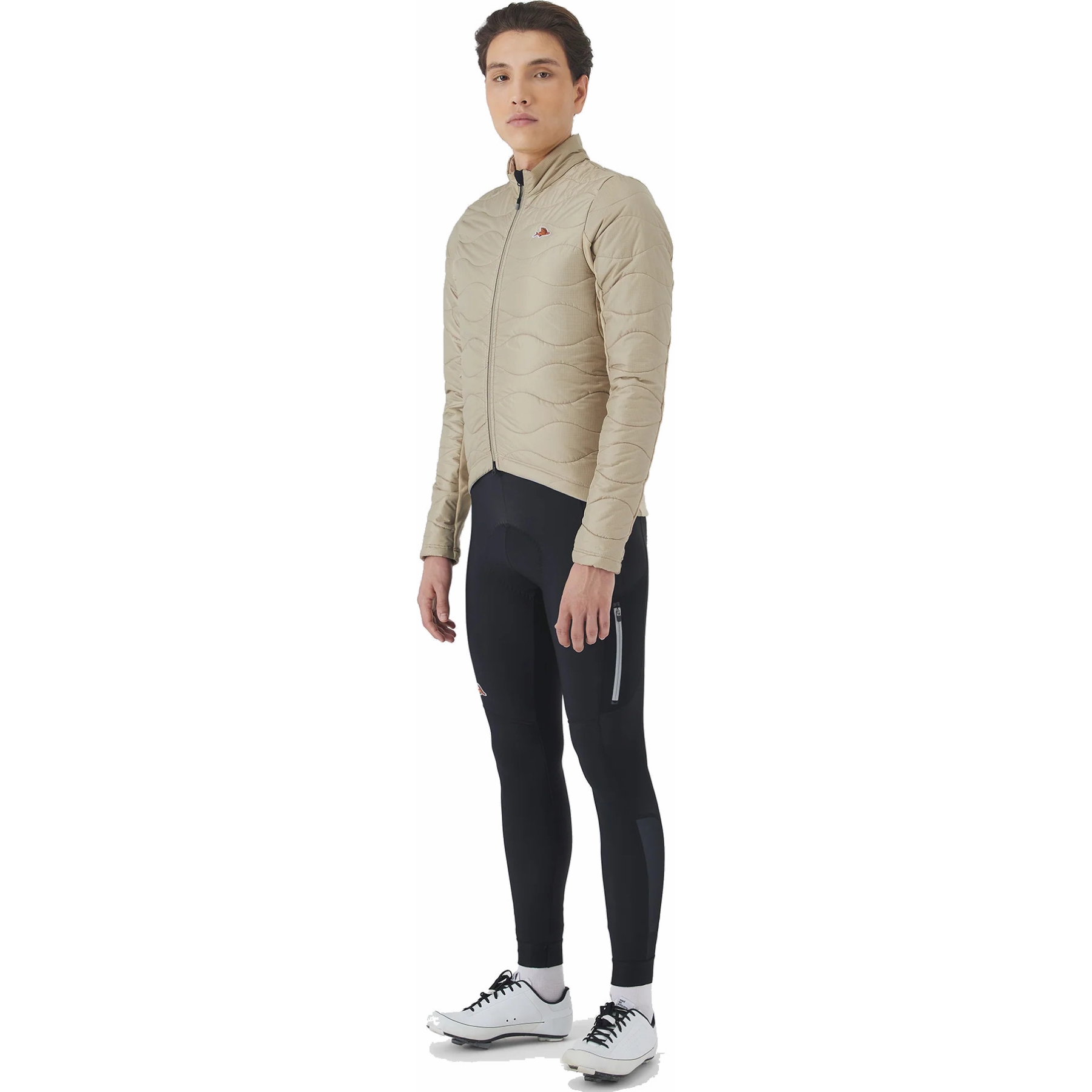 Café du Cycliste Albertine Thermal Jacket Men - pearl grey | BIKE24