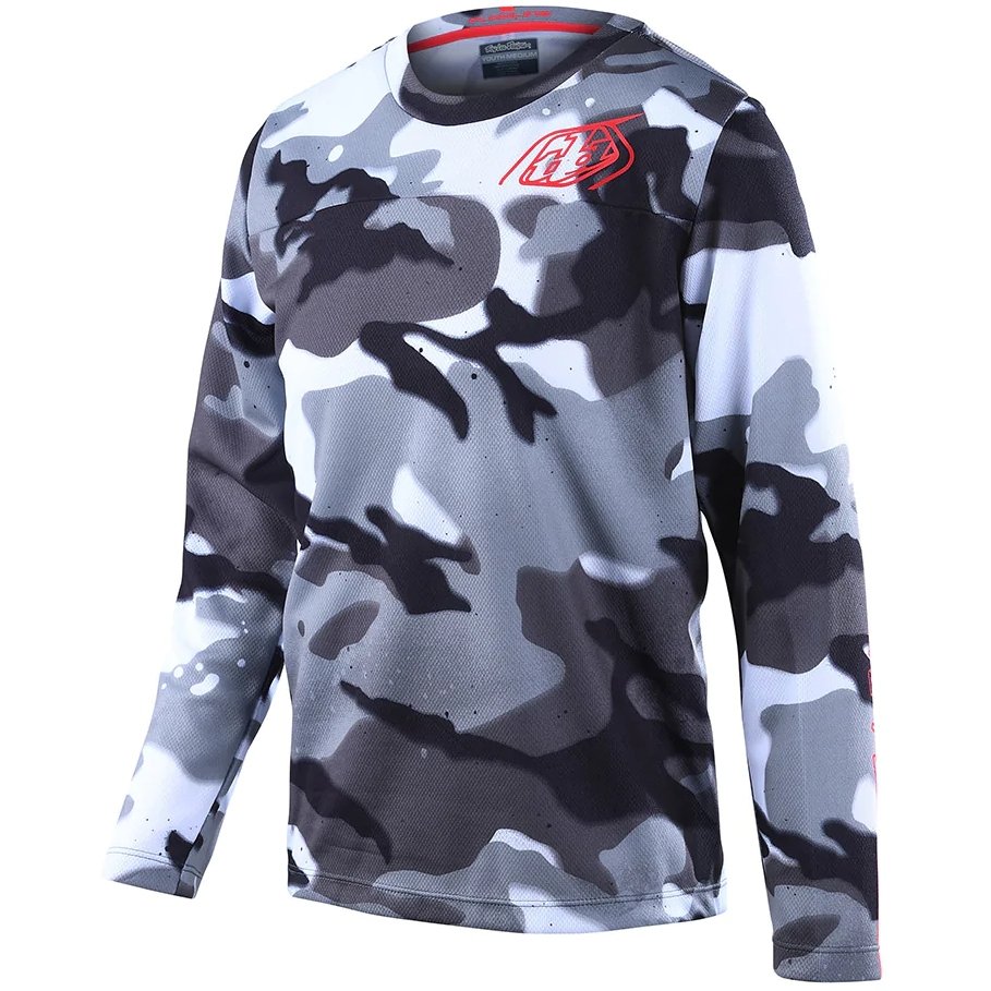 Maglia Maniche Lunghe Da Uomo Troy Lee Designs 22 Flowline: Traspirante E Certificata Bluesign
