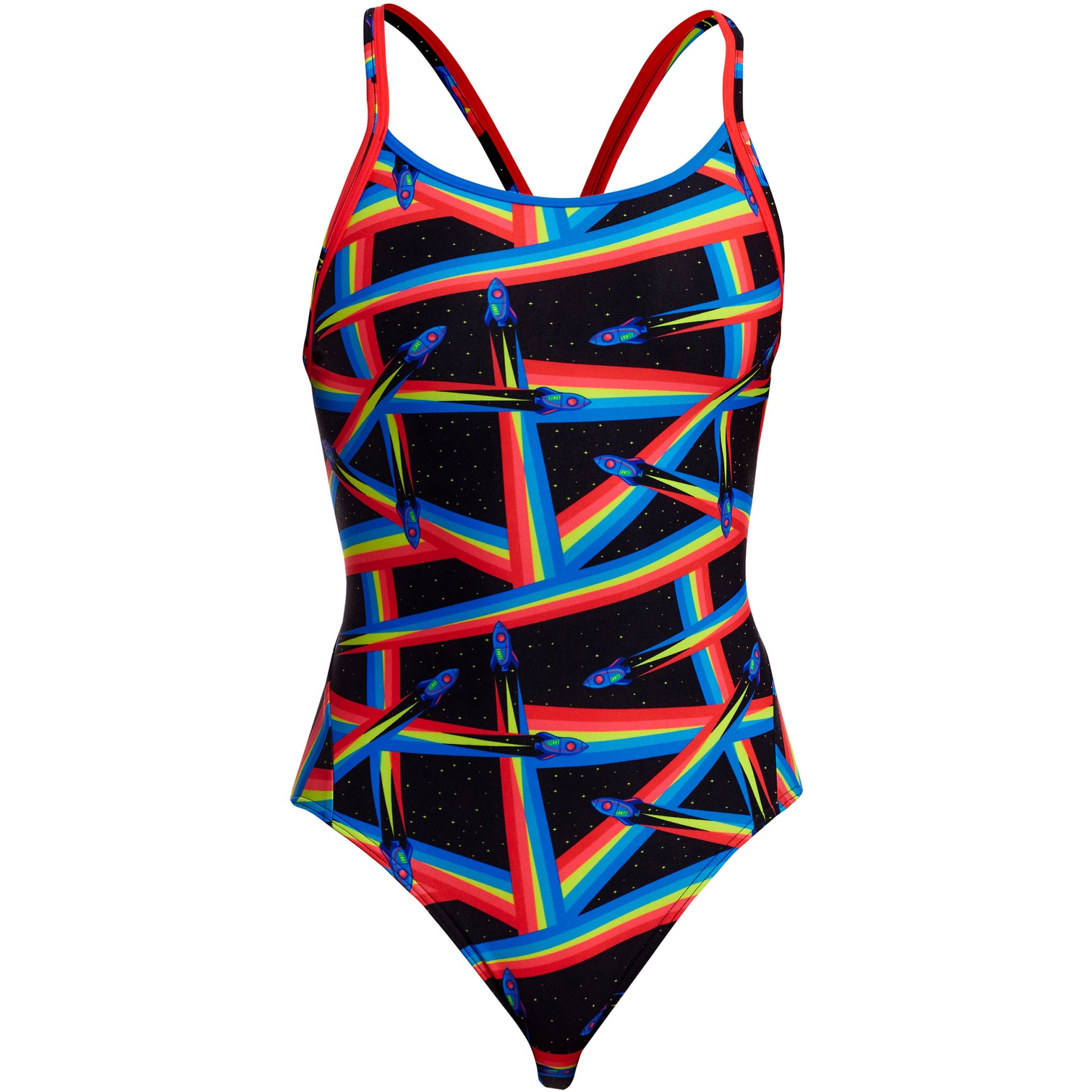 Productfoto van Funkita Diamond Back Eco Badpak Dames - Pocket Rocket