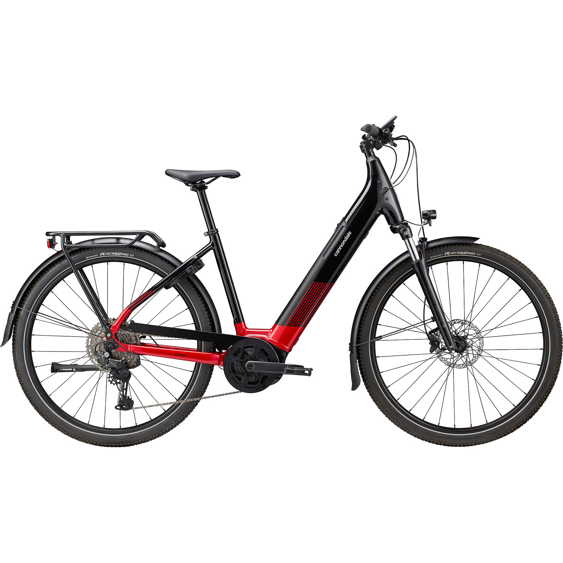 Image of Cannondale TESORO NEO X 2 LSTH - Electric Touring Bike - 2024 - 29" - candy red
