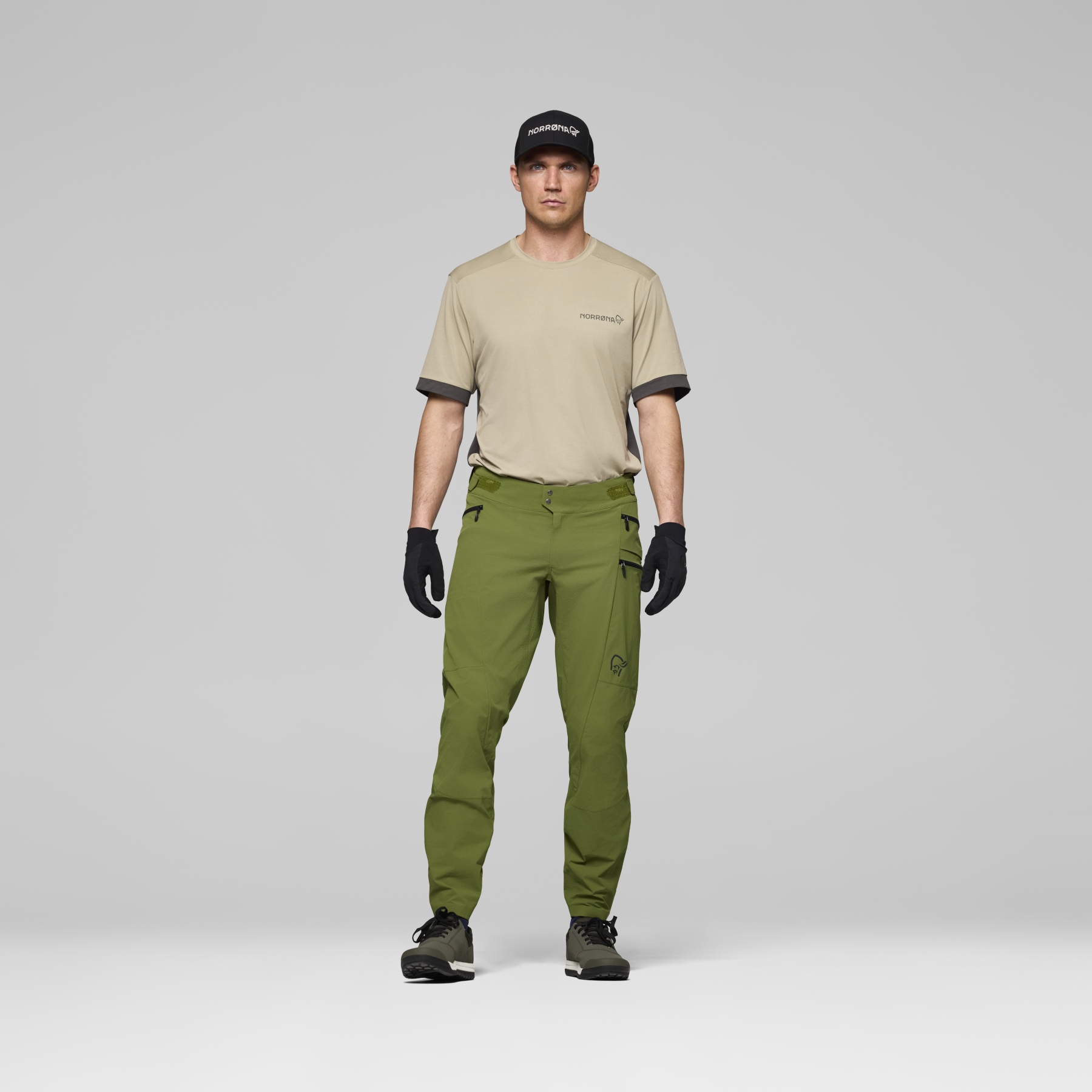 Norrona fjørå flex1 tech Pants Men - Pesto | BIKE24