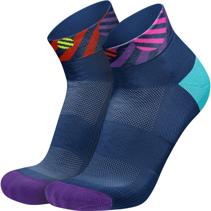 Produktbild von INCYLENCE Running Globes Short Socken - Purple Red