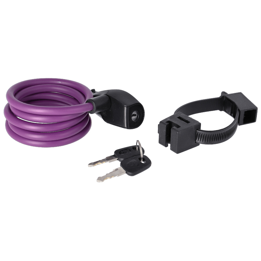 Produktbild von AXA Resolute 8-120 Kabelschloss - lila
