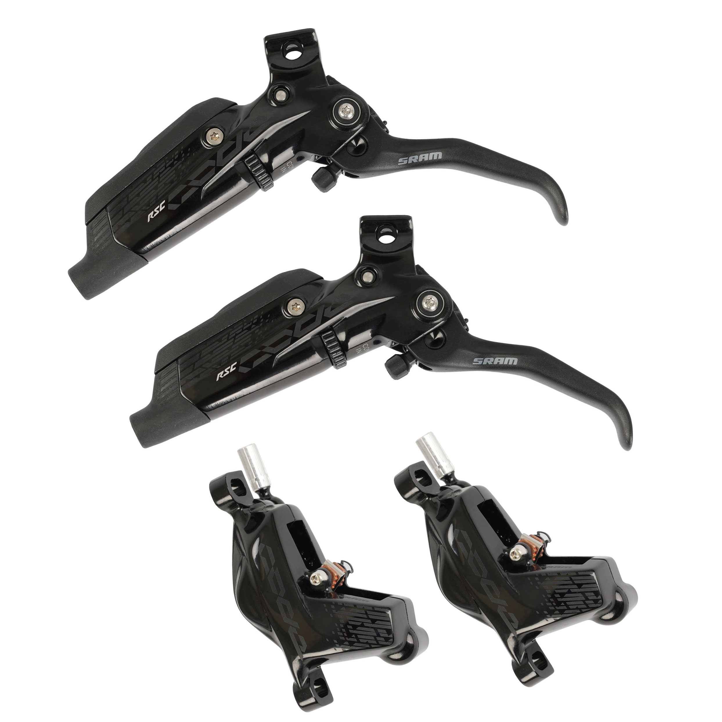 Productfoto van SRAM CODE RSC Schijfrem - Set (Vooraan + Achteraan) - Speciale Aanbieding
