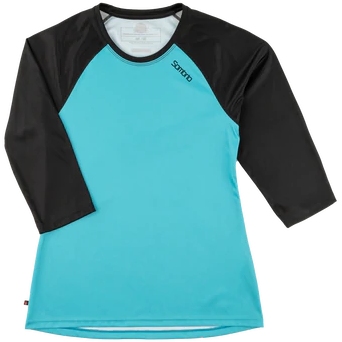 Picture of Sombrio Freeride Spruce 2 Jersey Womens - Skyline Blue
