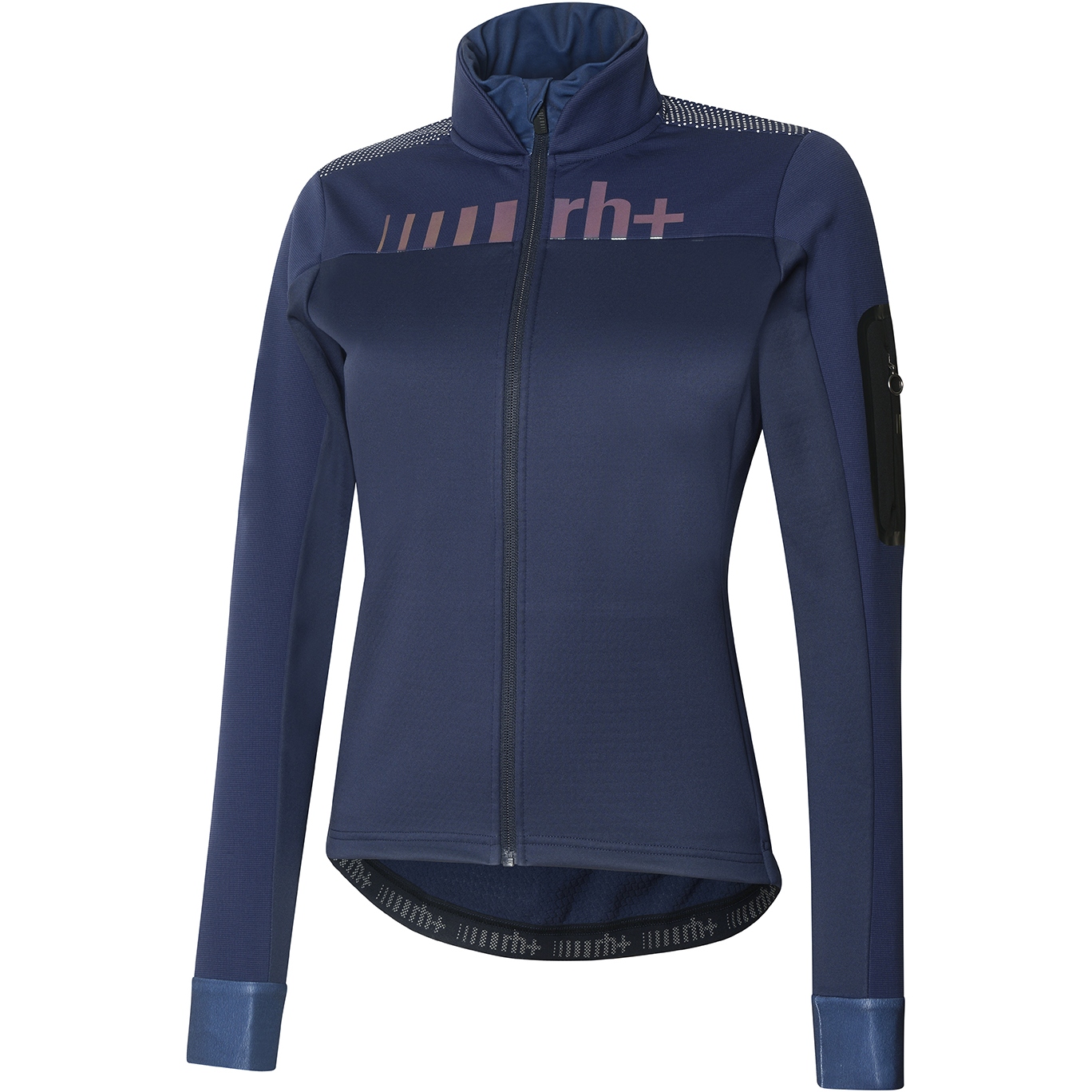 Produktbild von rh+ Logo Thermo-Jacke Damen - Absolute Blue/Plummy