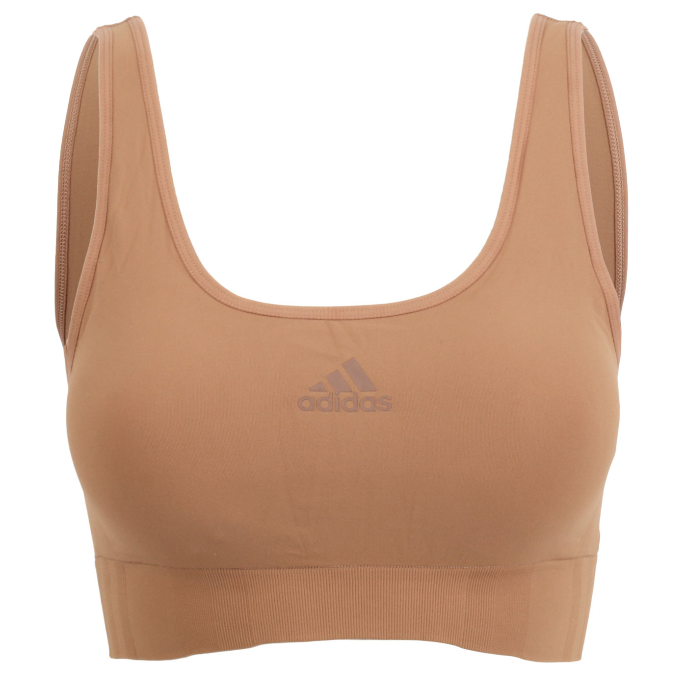 Picture of adidas Sports Underwear Seamless Scoop Lounge Bra Women - 301-toasted almond