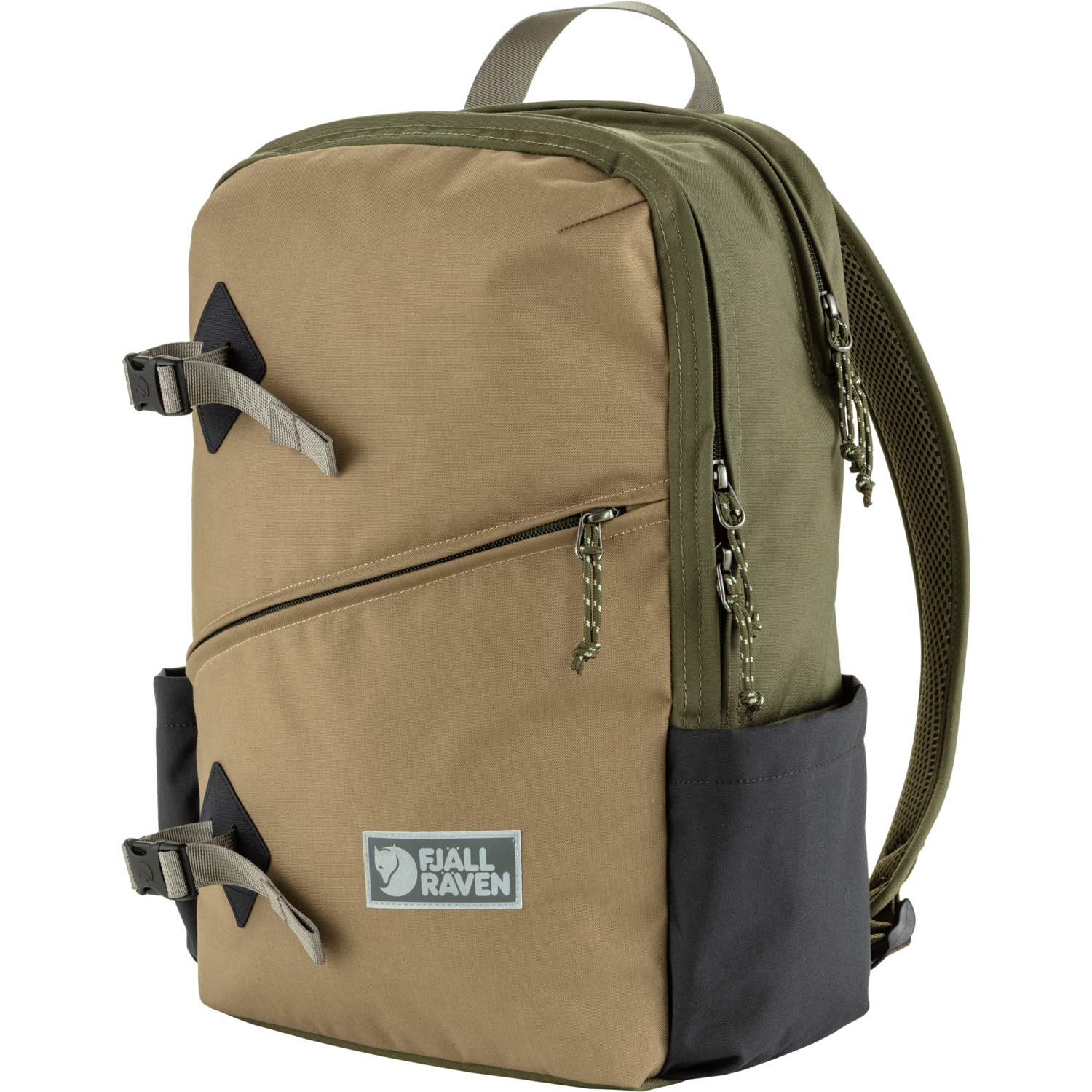 Рюкзак Fjällräven Vardag объемом 17 л - зеленый-глина