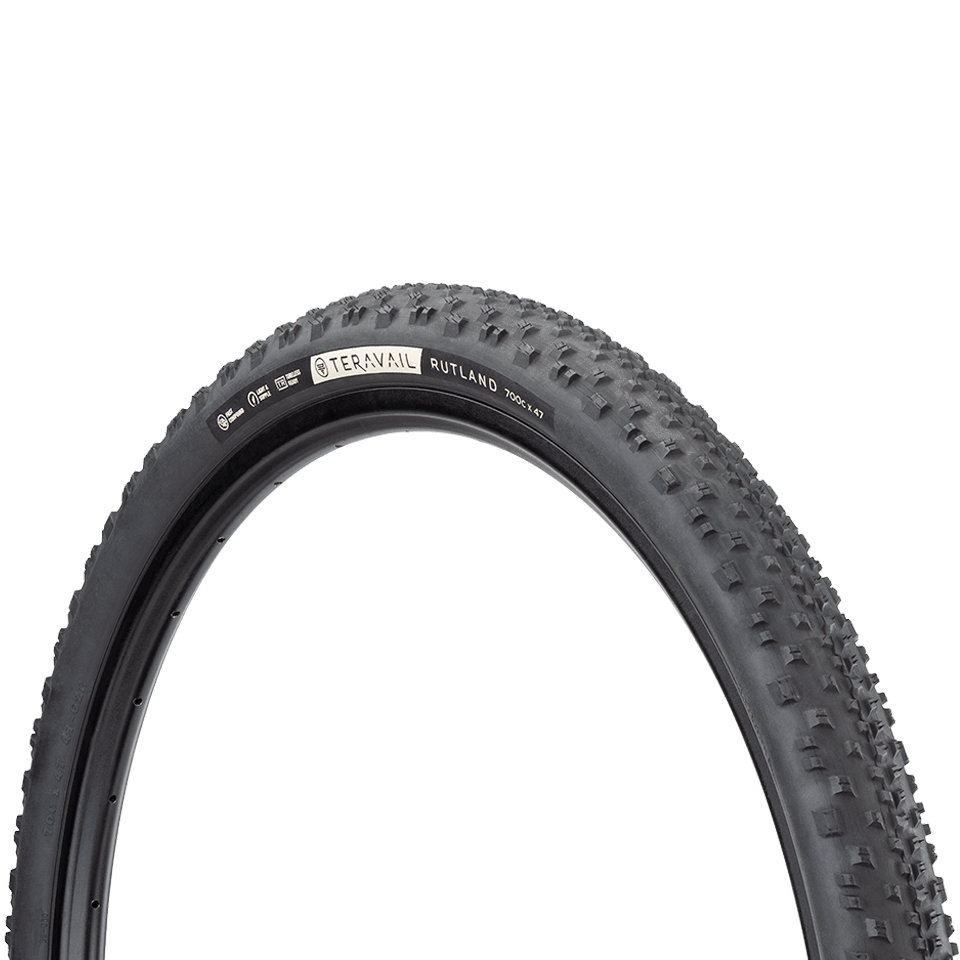 Image of Teravail Rutland Folding Tire - Durable - 47-622 - black