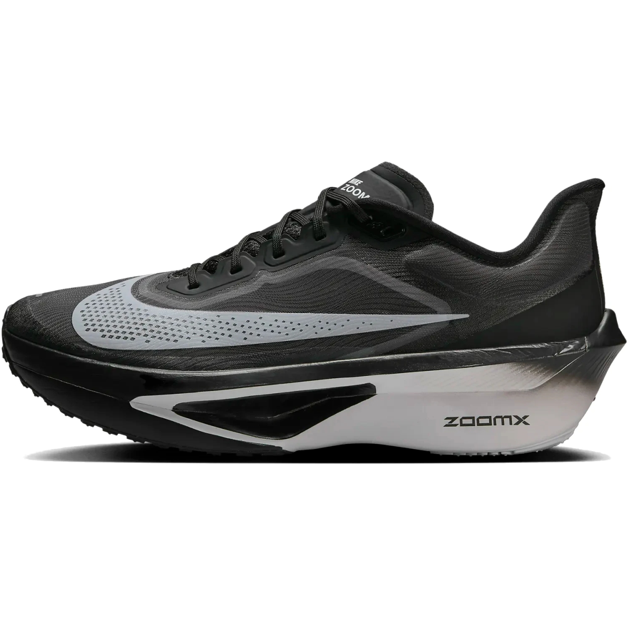 Foto de Nike Zapatillas de correr Hombre - Zoom Fly 6 - black/white-light smoke grey FN8454-001