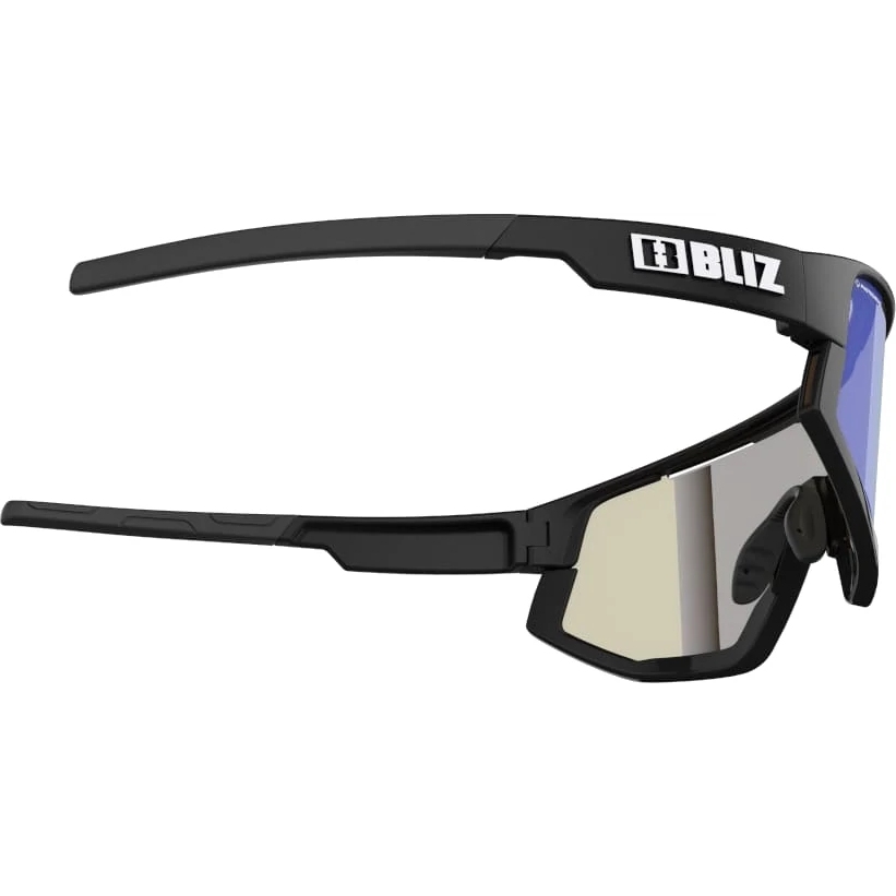 Bliz Vision Nano Optics  Photochromic Occhiali - Matt Black / Brown with  Blue Multi Photocromic