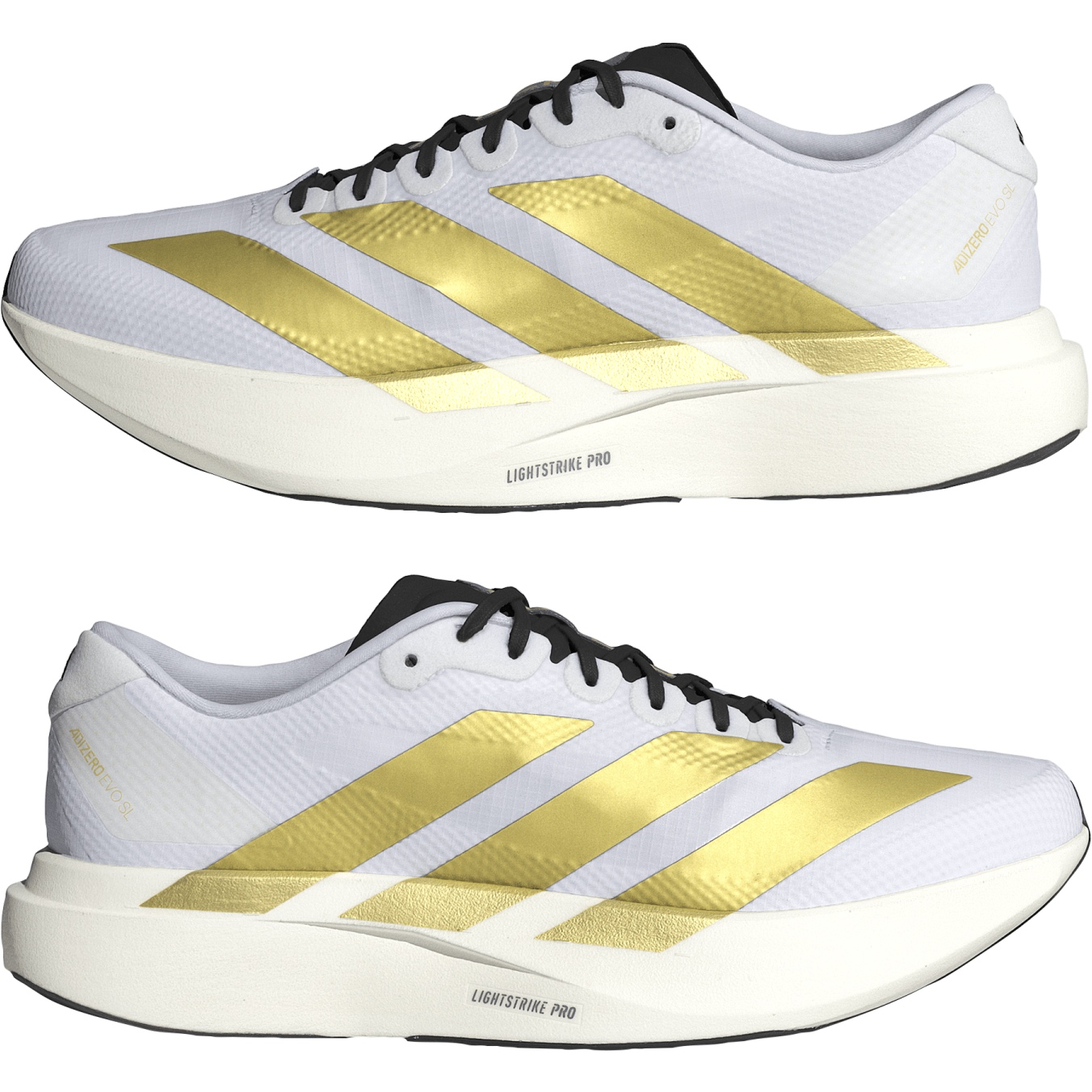 adidas Adizero EVO SL Woven Laufschuhe Herren - cloud white/matte