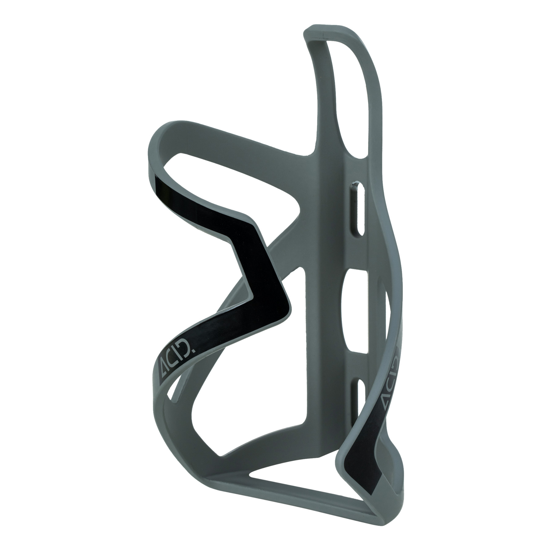 Picture of CUBE ACID Bottle Cage HPP Sidecage - matt grey´n´glossy black
