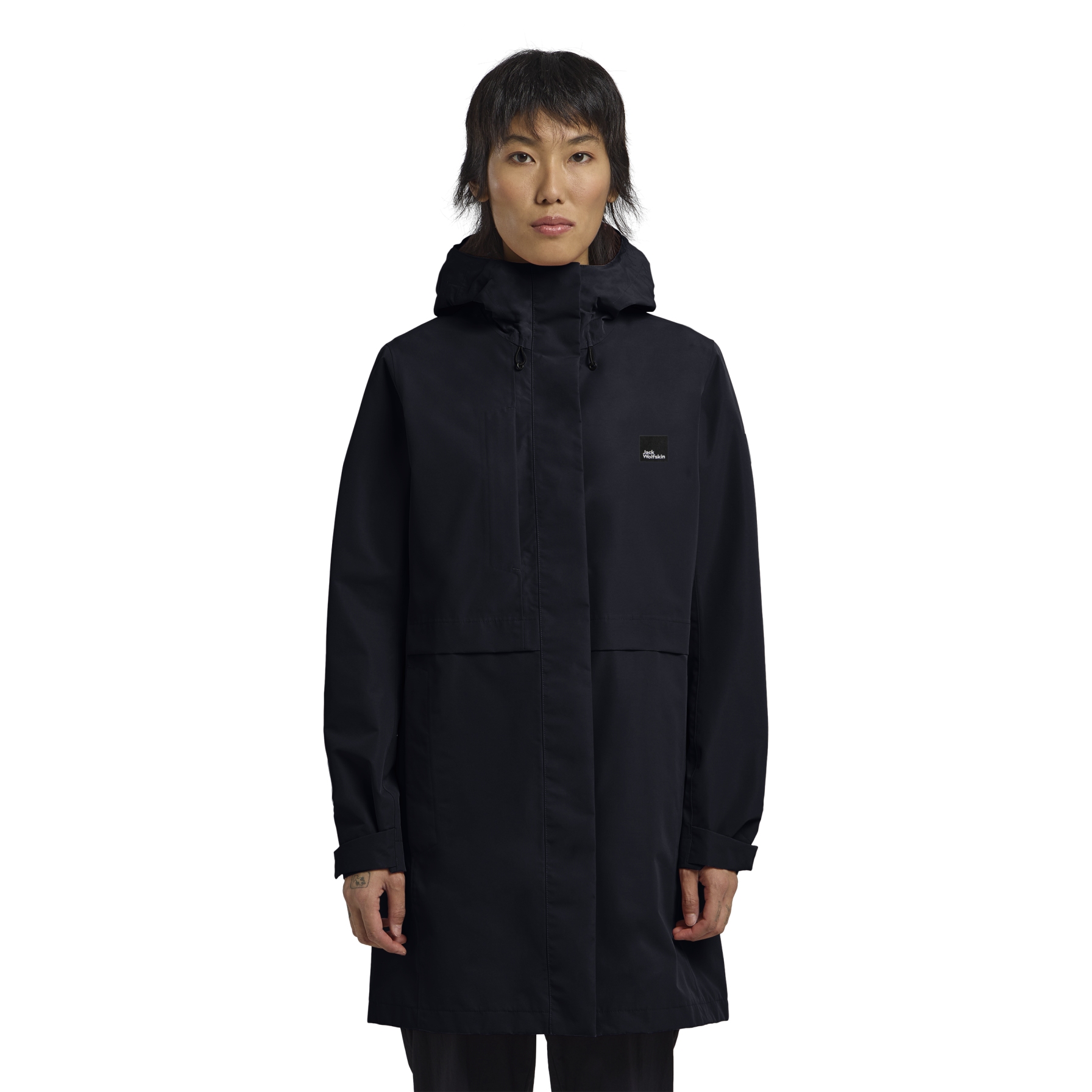 Produktbild von Jack Wolfskin Terraview 2L Mantel Damen - dark navy