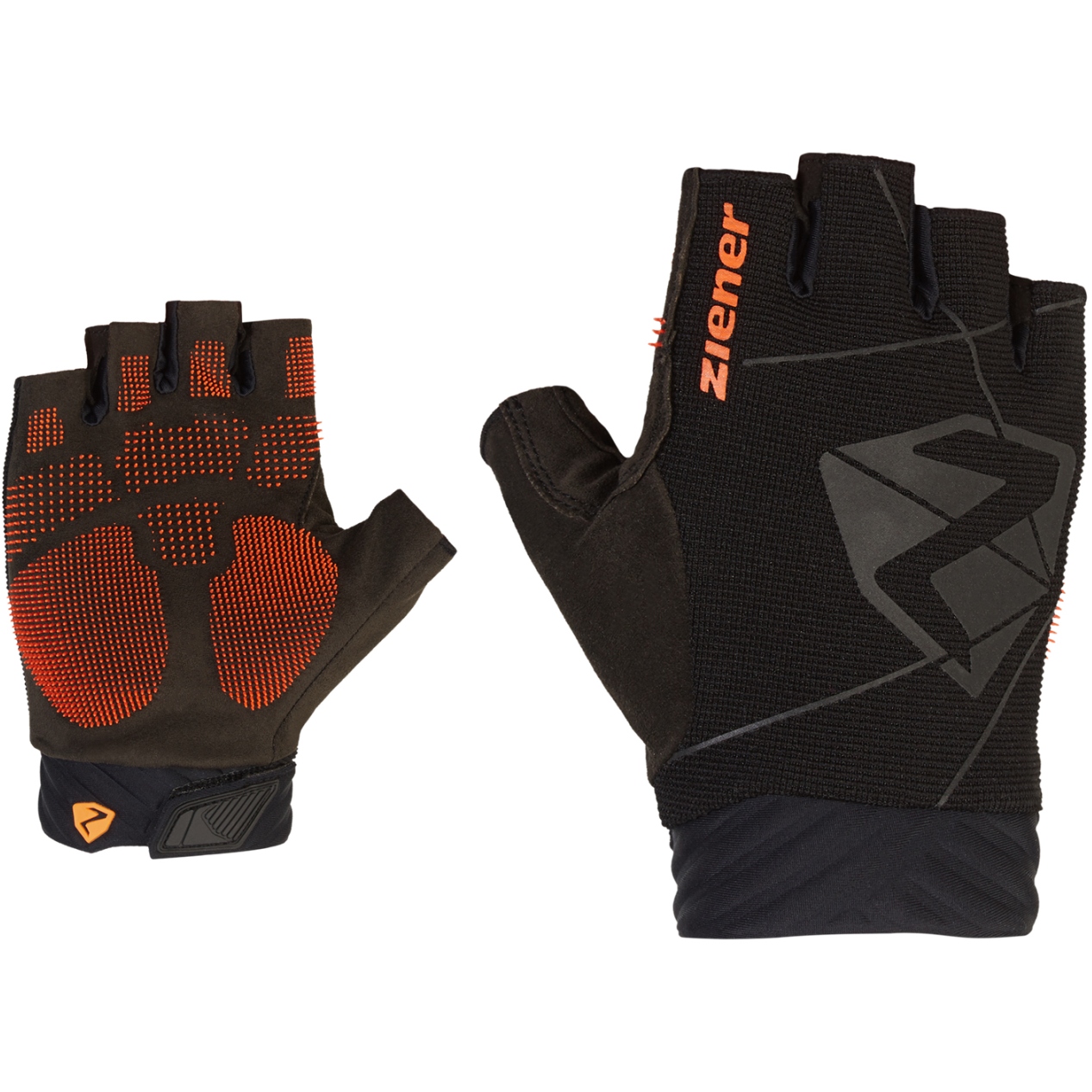 Productfoto van Ziener Cecko Bike Handschoenen - zwart