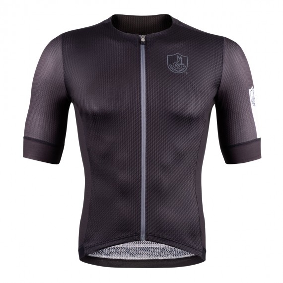 Image of Campagnolo Ossigeno Short Sleeve Jersey - black