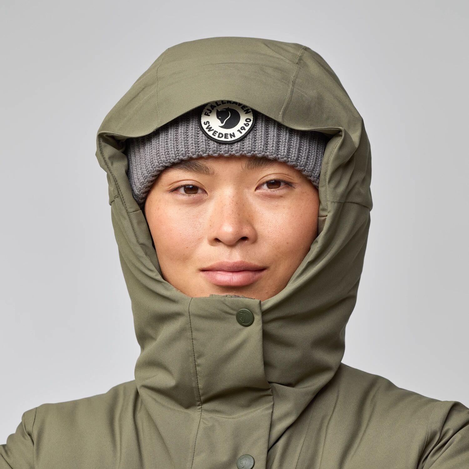 Fjällräven HC Hydratic Padded Parka Women - fossil | BIKE24