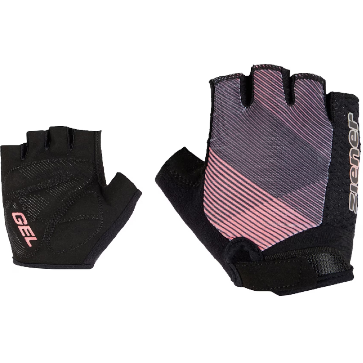 Picture of Ziener Chadi Bike Gloves Junior - black.powder blush