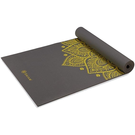 Picture of Gaiam Premium Yoga Mat (6mm) - Citron Sundial