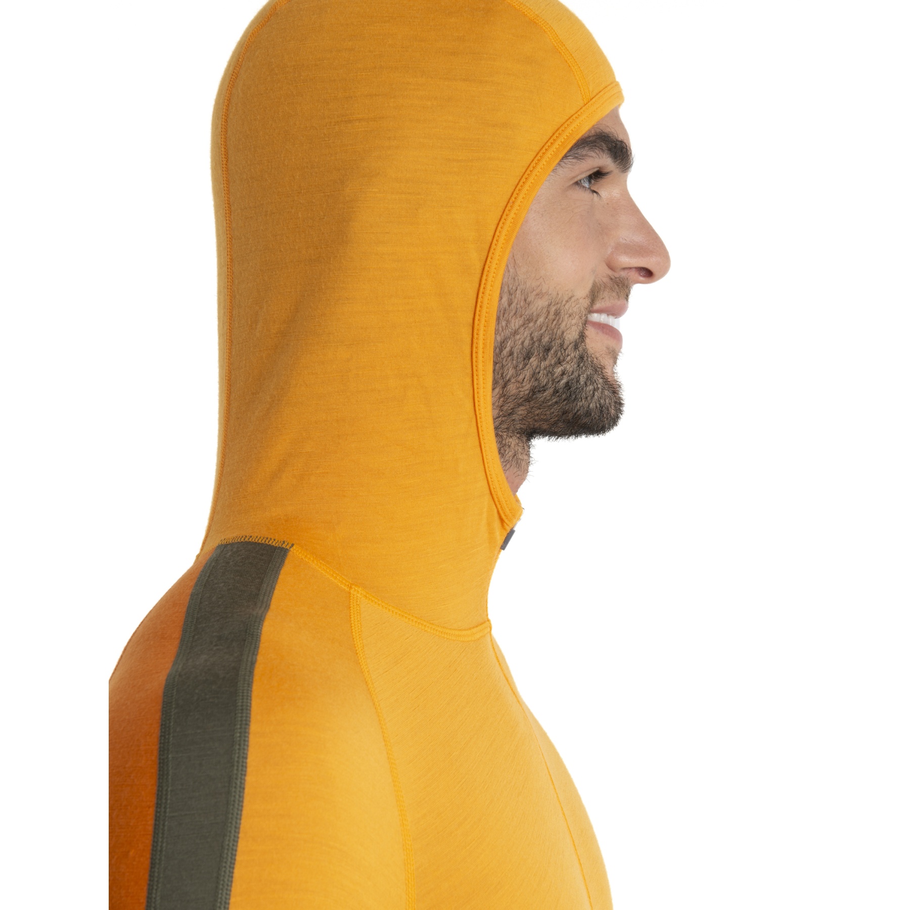 Sudadera Under Armour Running Half Zip Amarillo Hombre