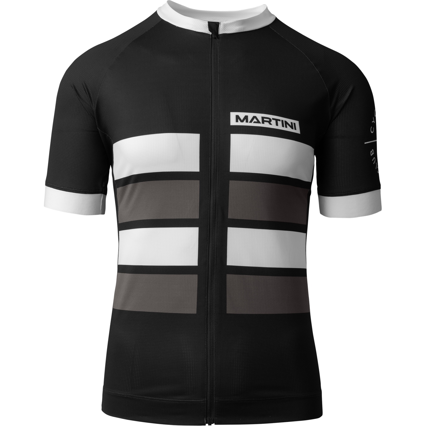 Produktbild von Martini Sportswear Flowtrail Zip Dynamic Kurzarmtrikot Herren - black/steel