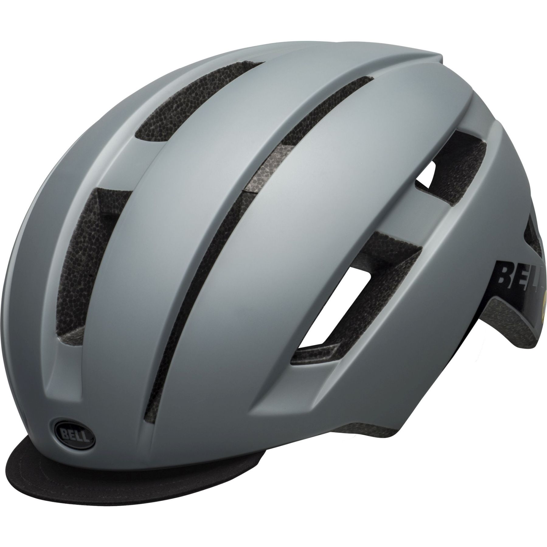 Produktbild von Bell Daily LED MIPS Helm - matte gray/black