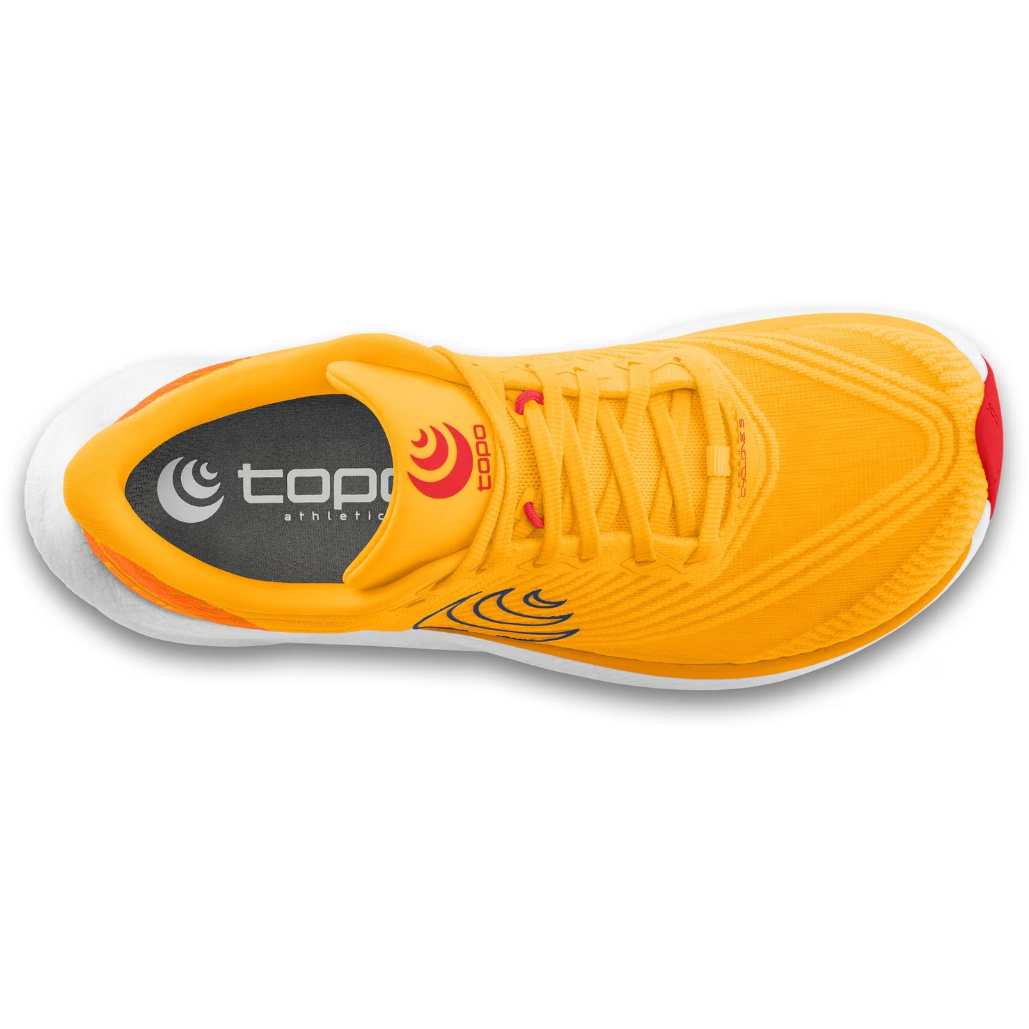 (取寄) トポ アスレチック メンズ サイクロン 3 Topo Athletic men Cyclone 3 Orange/Navy Topo Athletic Cyclone 3 Running Shoes Men - orange/navy | BIKE24