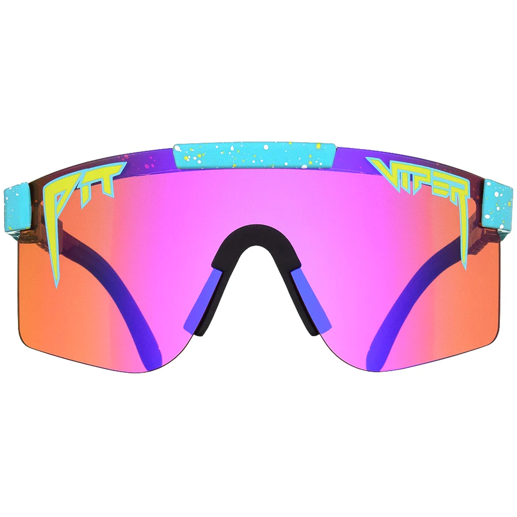 Picture of Pit Viper The Originals Glasses - Single Wide - The Motorboat Sunset / Amber Reflective