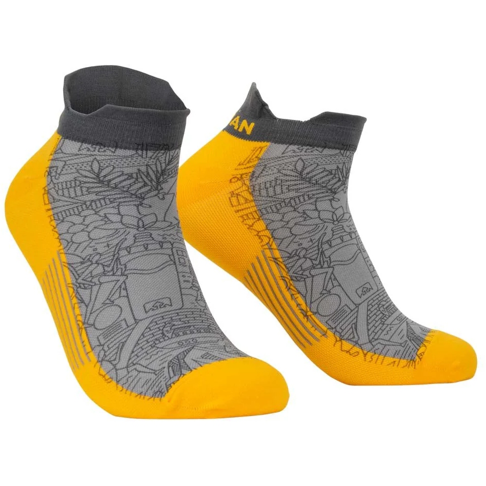 Picture of Nathan Sports Speed Tab Socks - Monument Grey