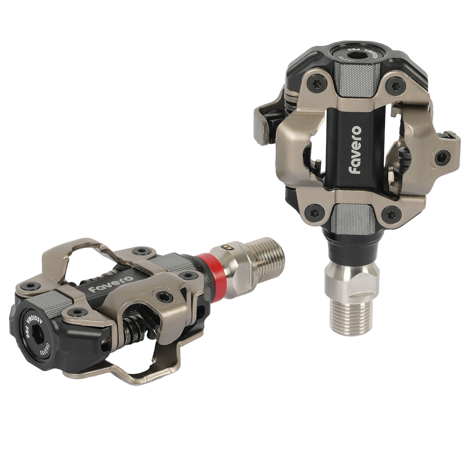 Favero Assioma PRO MX-1 Powermeter Pedals - silver | BIKE24