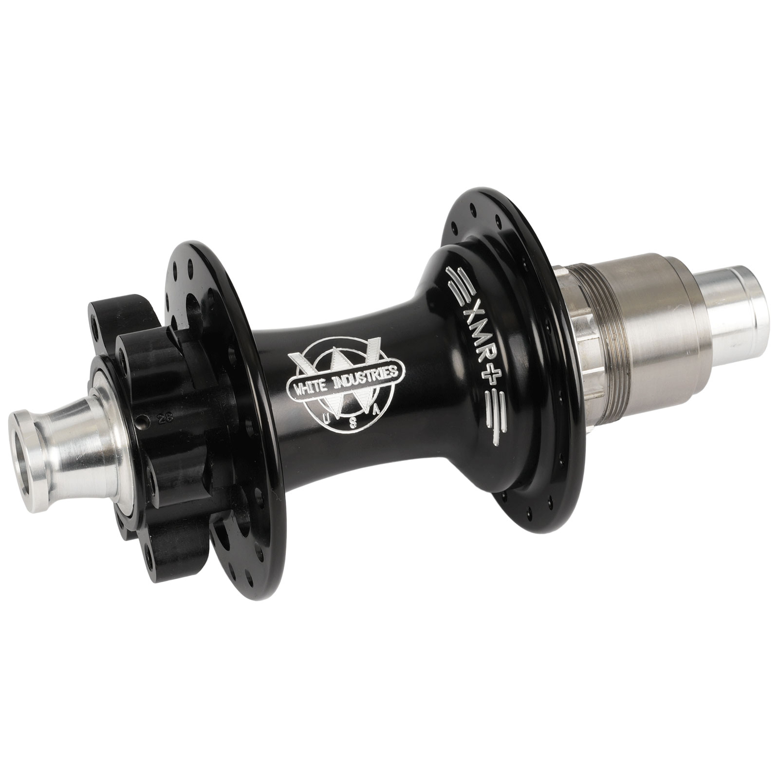 White Industries XMR+ Задняя ступица | 6 болтов | Усиление 12x148 мм - черный - SRAM XD/XDR