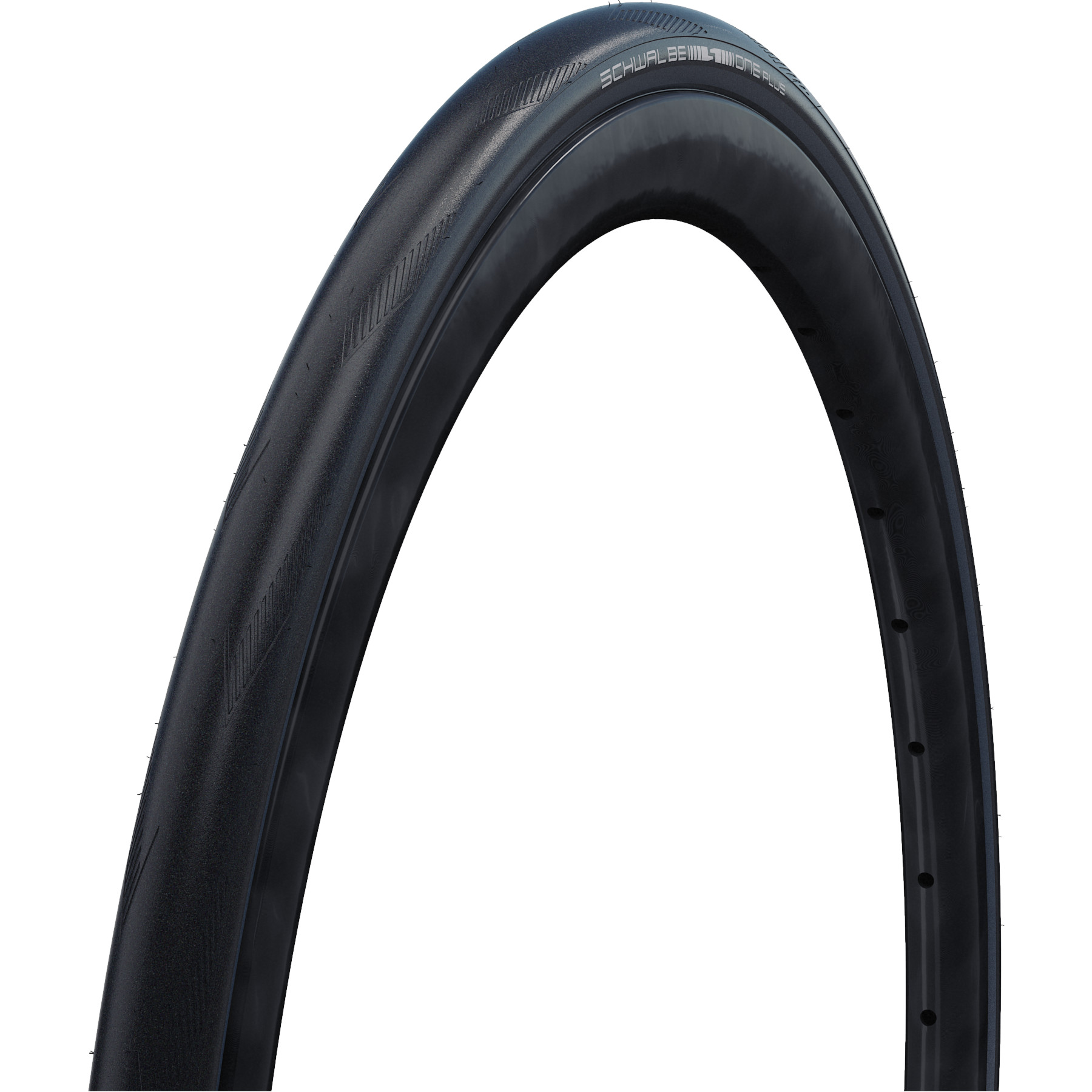 Picture of Schwalbe One Plus Wire Bead Tire - Performance | Addix | Smart Guard - 28-622 | Black+BlackReflex
