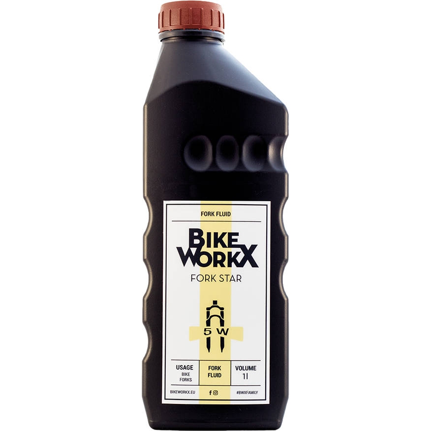 Picture of BikeWorkx Fork Star 5 WT Fork Oil - Bottle - 1000ml