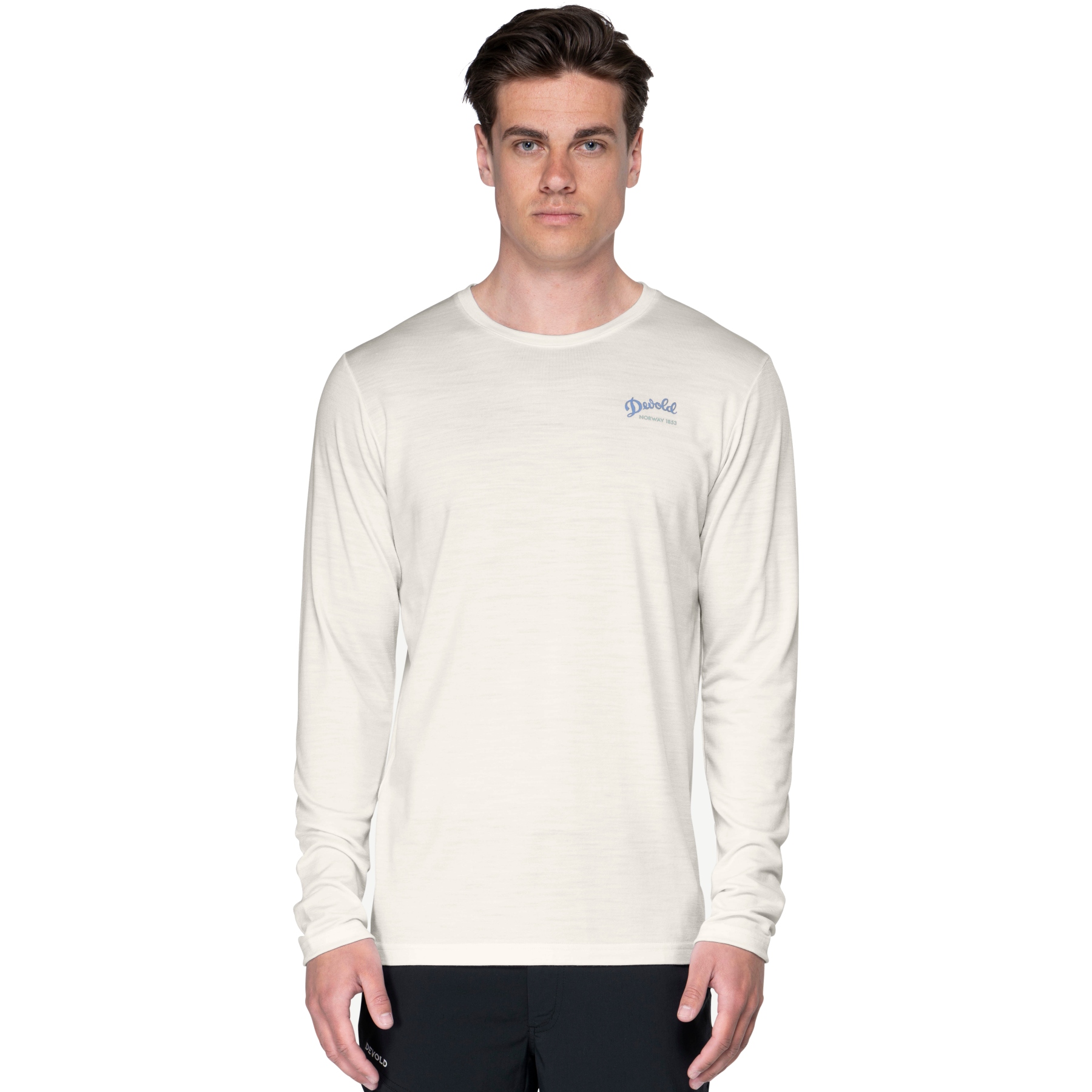 Мужская рубашка с длинным рукавом Devold Premium Sailor - 001A Белый