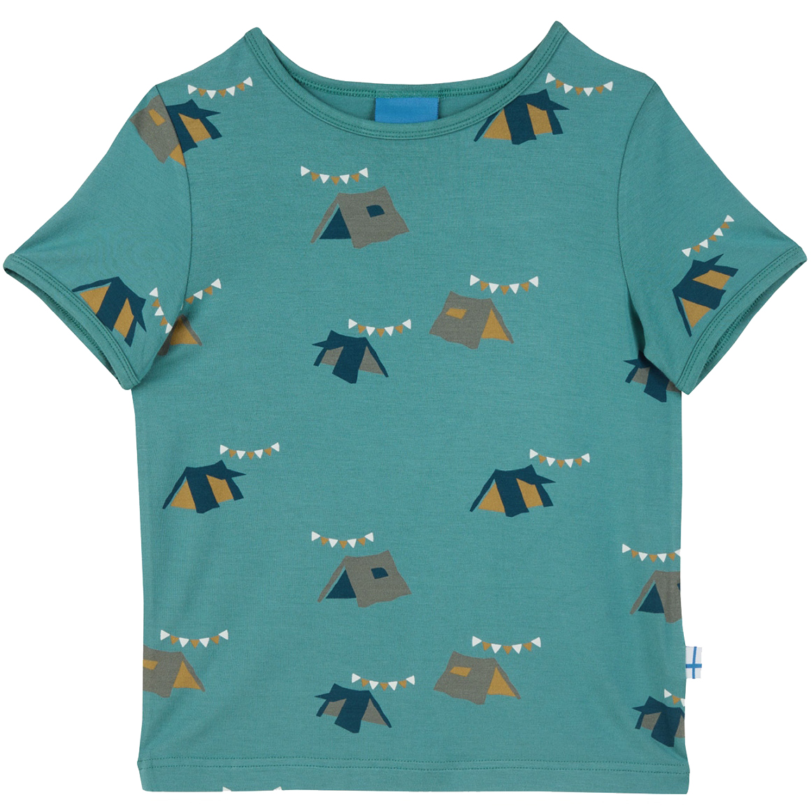 Picture of Finkid ILTA SUN Jersey T-Shirt Kids - deep jungle