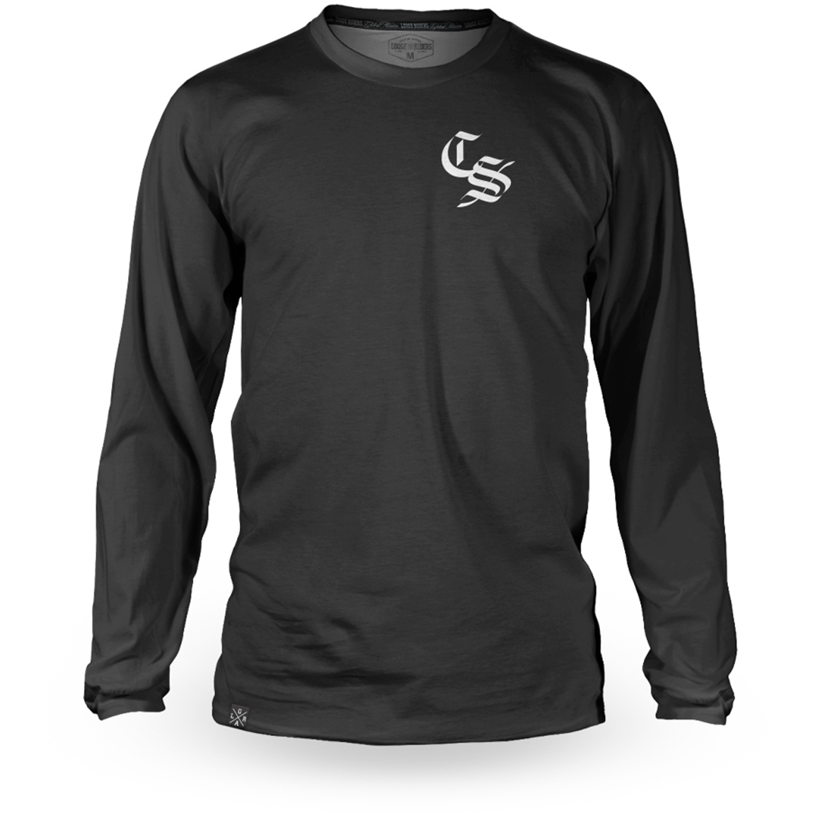 Image of Loose Riders C/S Technical Long Sleeve Jersey - Black