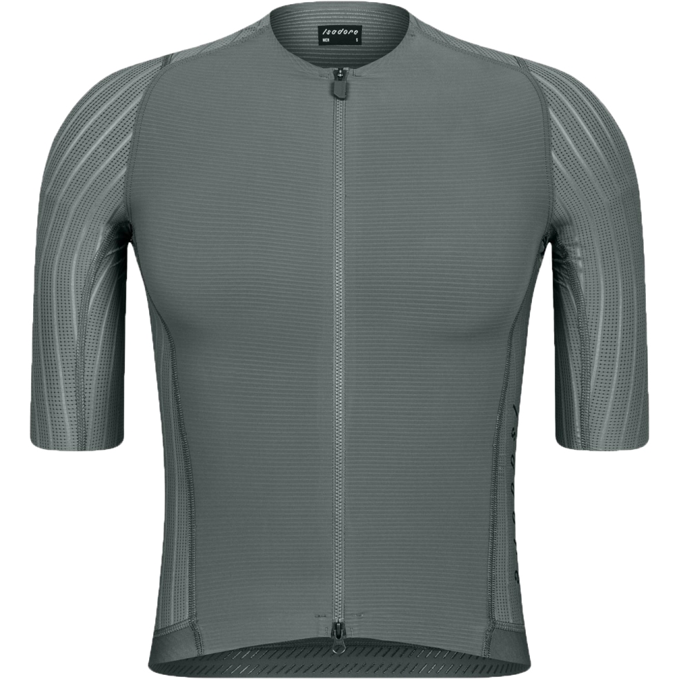 ★5/21限定割引‼️Isadore【Echelon Aero Jersey】 Isadore Echelon Aero Jersey Men - Mulled Basil | BIKE24