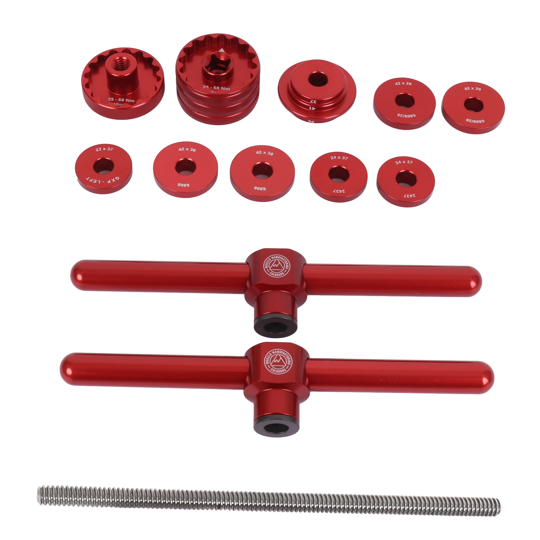 Produktbild von Wheels Manufacturing Press Kit | Pro - Einpresswerkzeug Set für Innenlager - BP0007