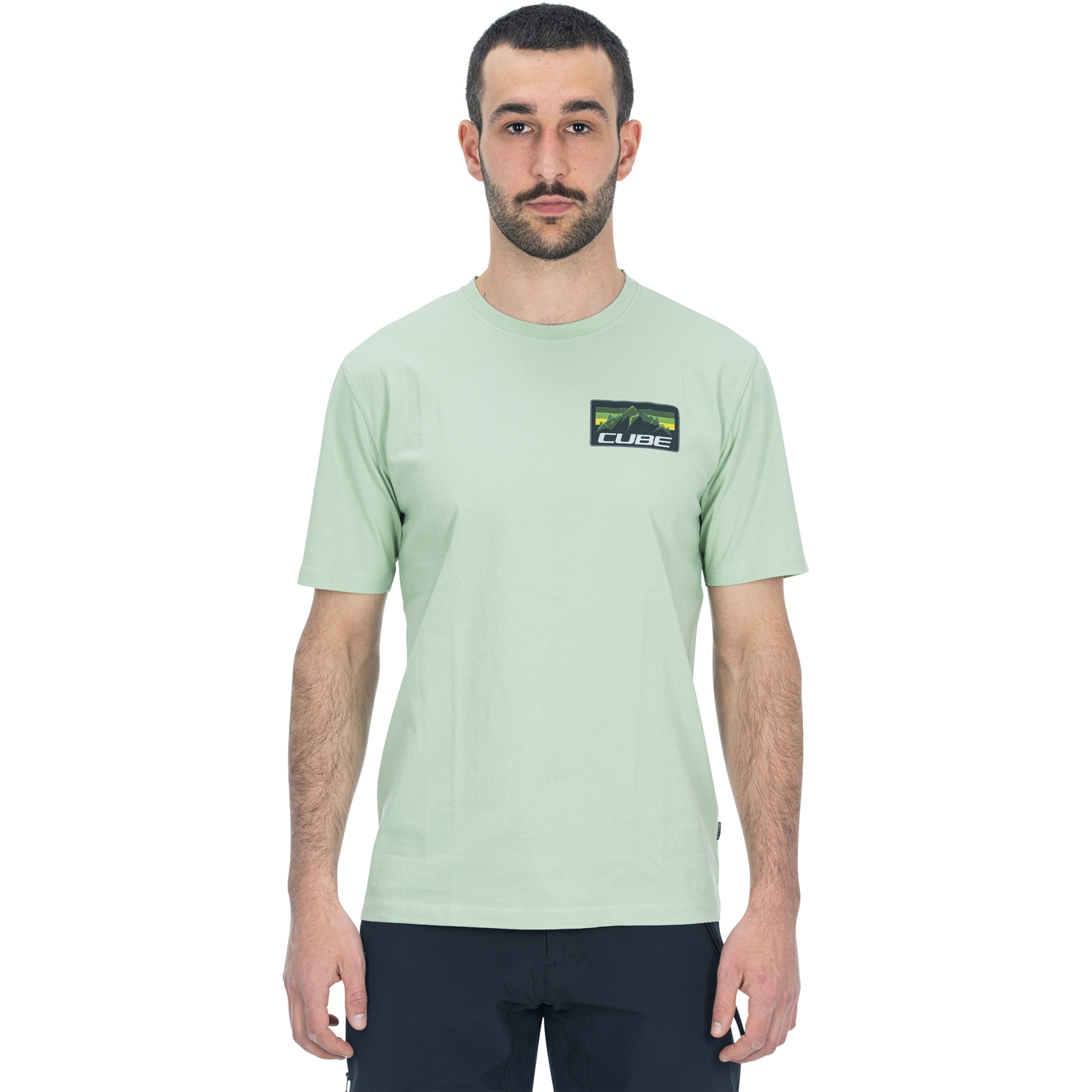 Picture of CUBE Organic Summit T-Shirt Men - green